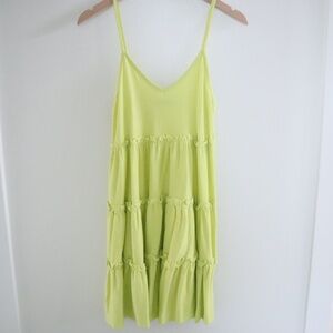 Zara Lime Green Summer Dress
